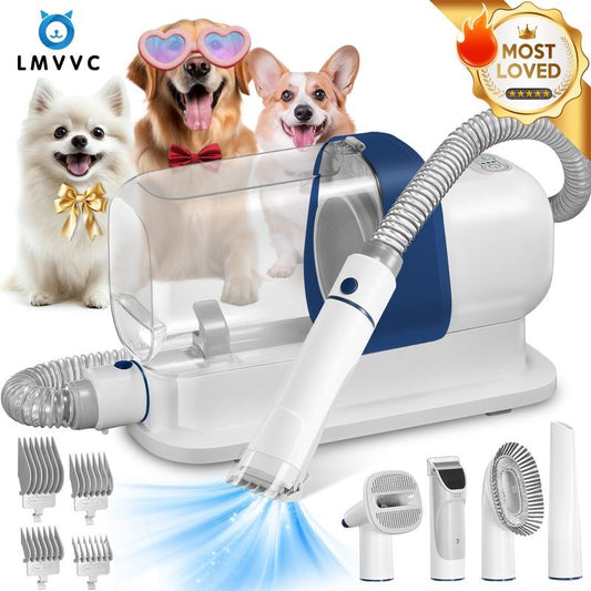 LMVVC Pet Grooming Kit with Vacuum Suction